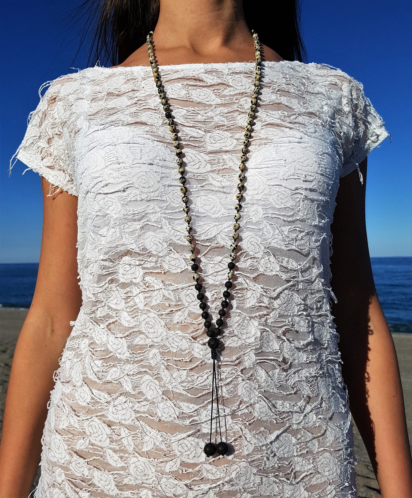 Jasper Mala, Volcanic rock Mala, 108 Mala, 108 Mala Necklace, 108 Mala Bracelet, 108 Mens Mala, 108 Mala Beads, 108 Prayer Beads, 108 Womens