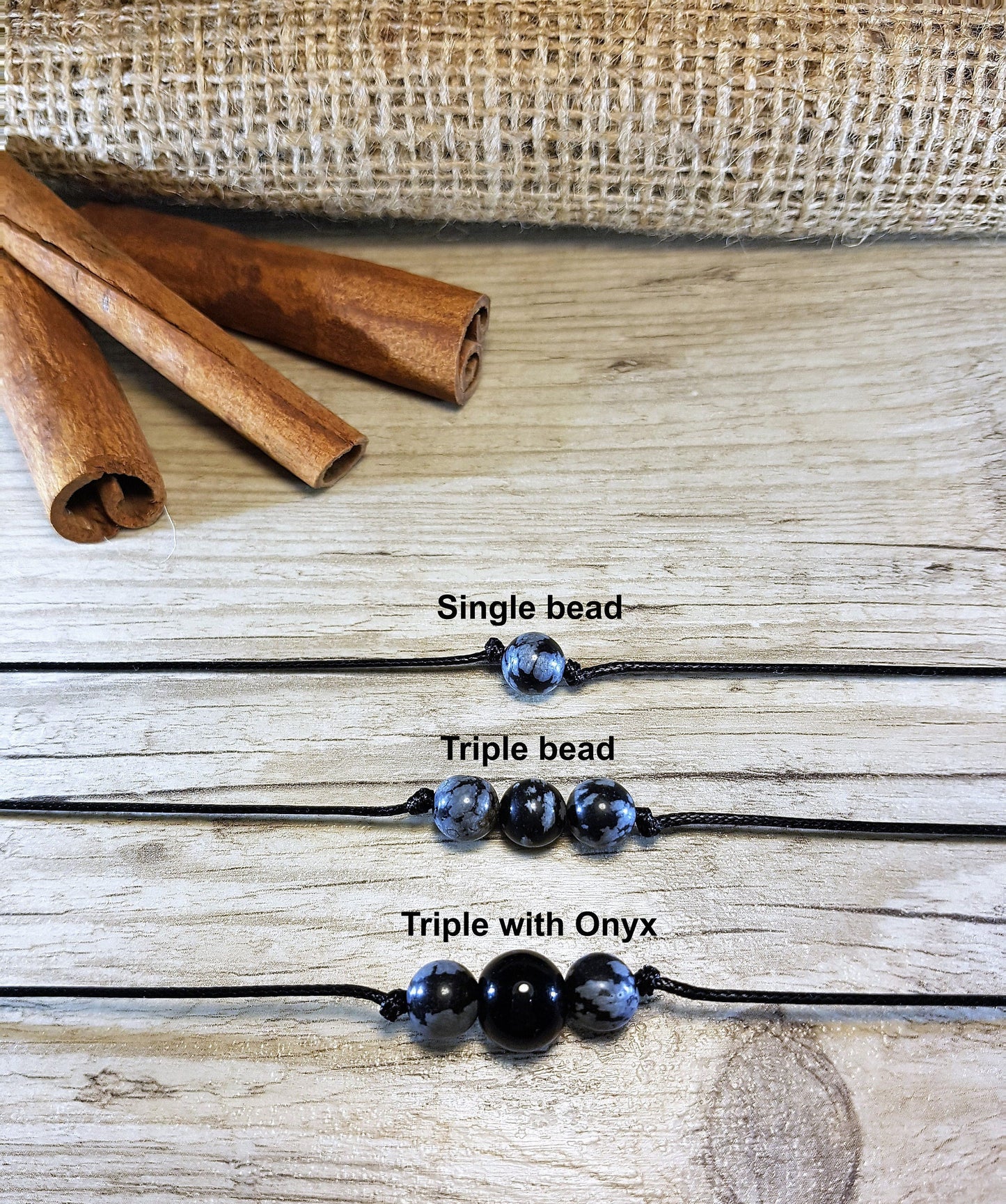 Snowflake Obsidian, Obsidian Choker, Black Onyx Choker, Gemstone Choker, Boho Choker, Bohemian Choker, Thin Black Choker, Cute Choker