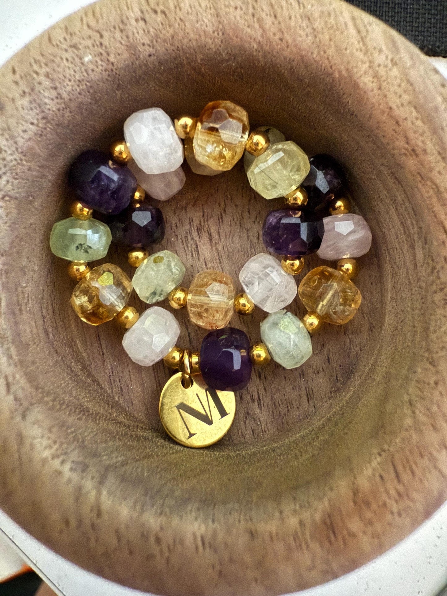 Energy Bracelet, Chrystal Bracelet, Amethyst Bracelet, Rose Quartz Bracelet, Citrine Bracelet, Prehnite Bracelet, Love Bracelet, Healing