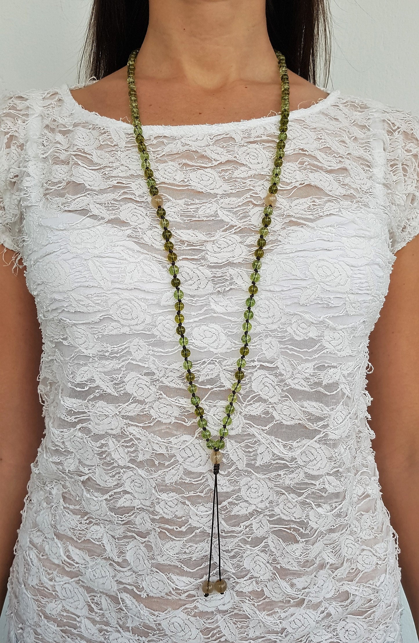 Peridot Mala, Rutilated Quartz, Quartz Mala, 108 Mala, 108 Mala Necklace, 108 Mala Bracelet, 108 Men Mala, 108 Mala Beads, 108 Prayer Beads