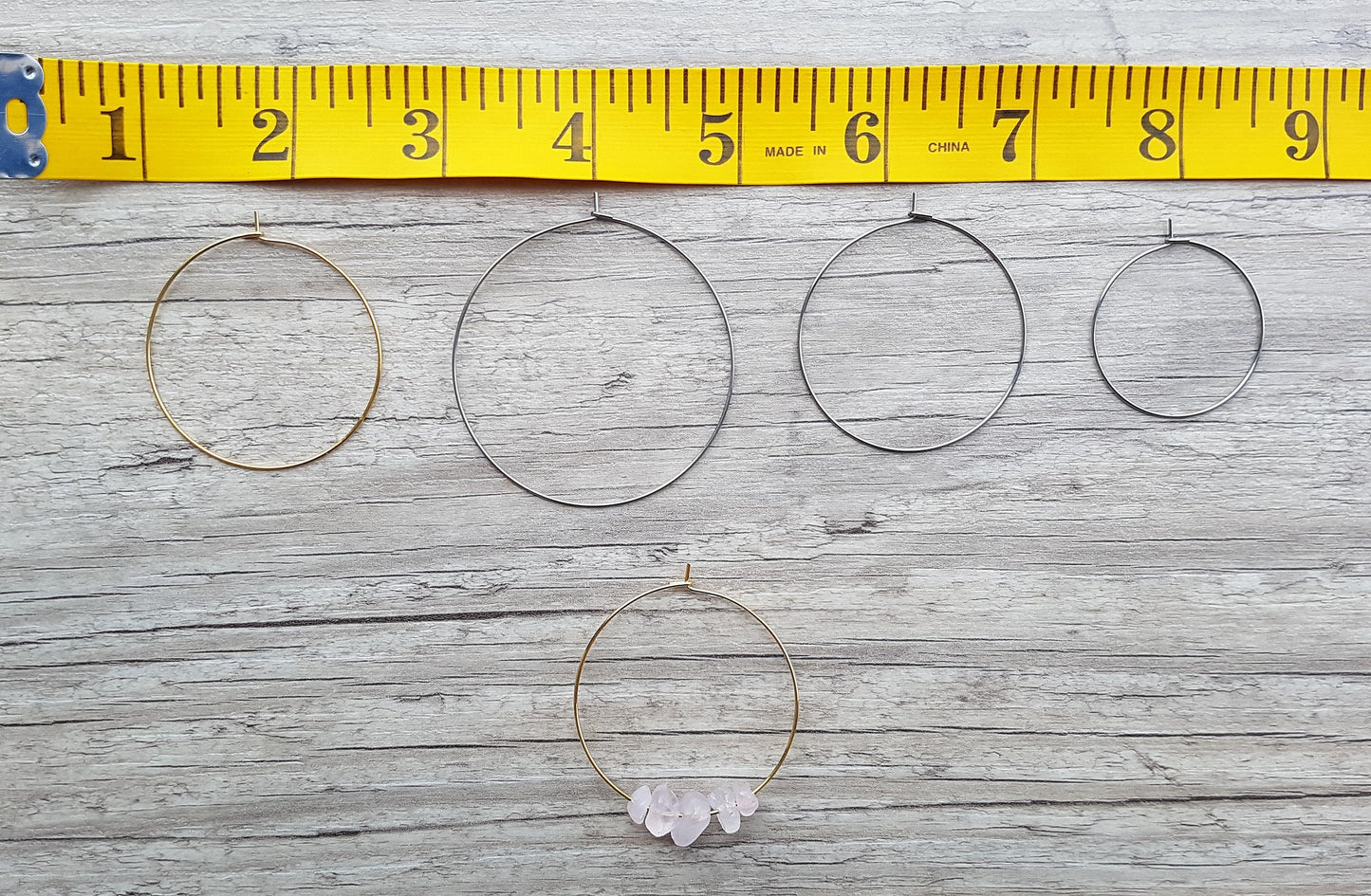 Hoops Earrings, Gold Earrings, Silver Earrings, Trendy Earrings, Cute Earrings, Chips Earrings, Crystal Earrings, Healing Crystals