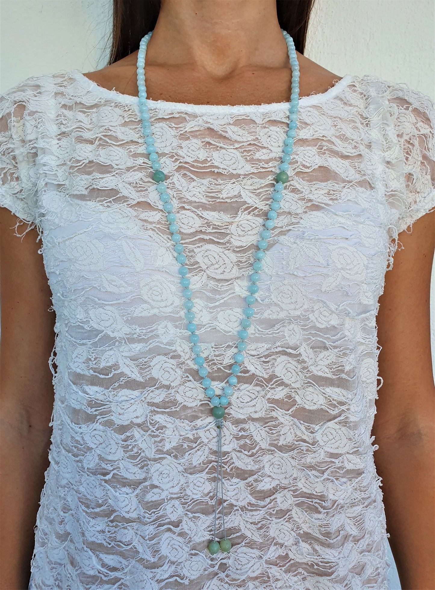 Persian Jade Mala, Amazonite Mala, 108 Mala, 108 Mala Necklace, 108 Mala Bracelet, Yoga Necklace, 108 Men Mala, 108 Mala Beads, 108 Prayer