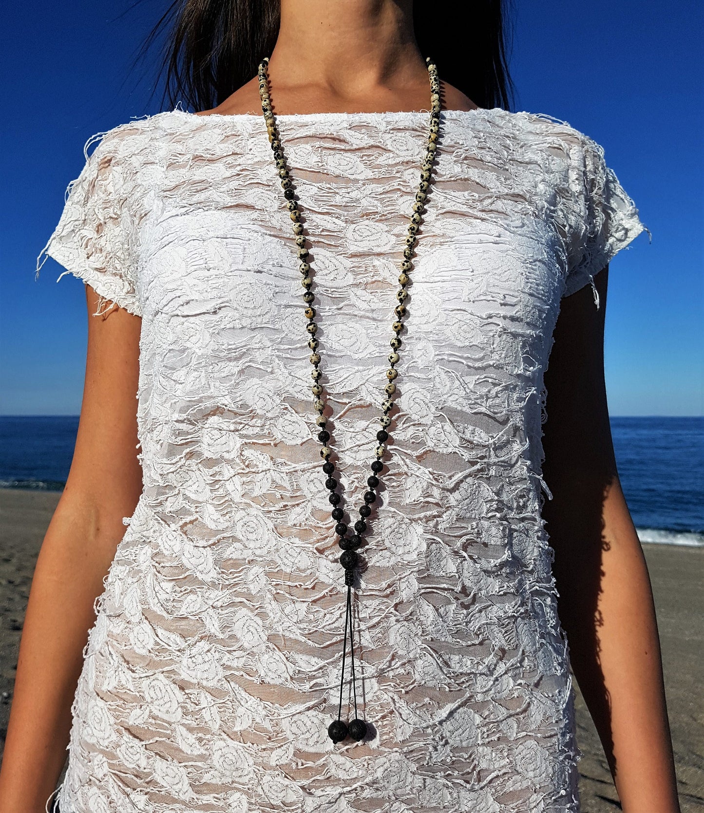 Jasper Mala, Volcanic rock Mala, 108 Mala, 108 Mala Necklace, 108 Mala Bracelet, 108 Mens Mala, 108 Mala Beads, 108 Prayer Beads, 108 Womens