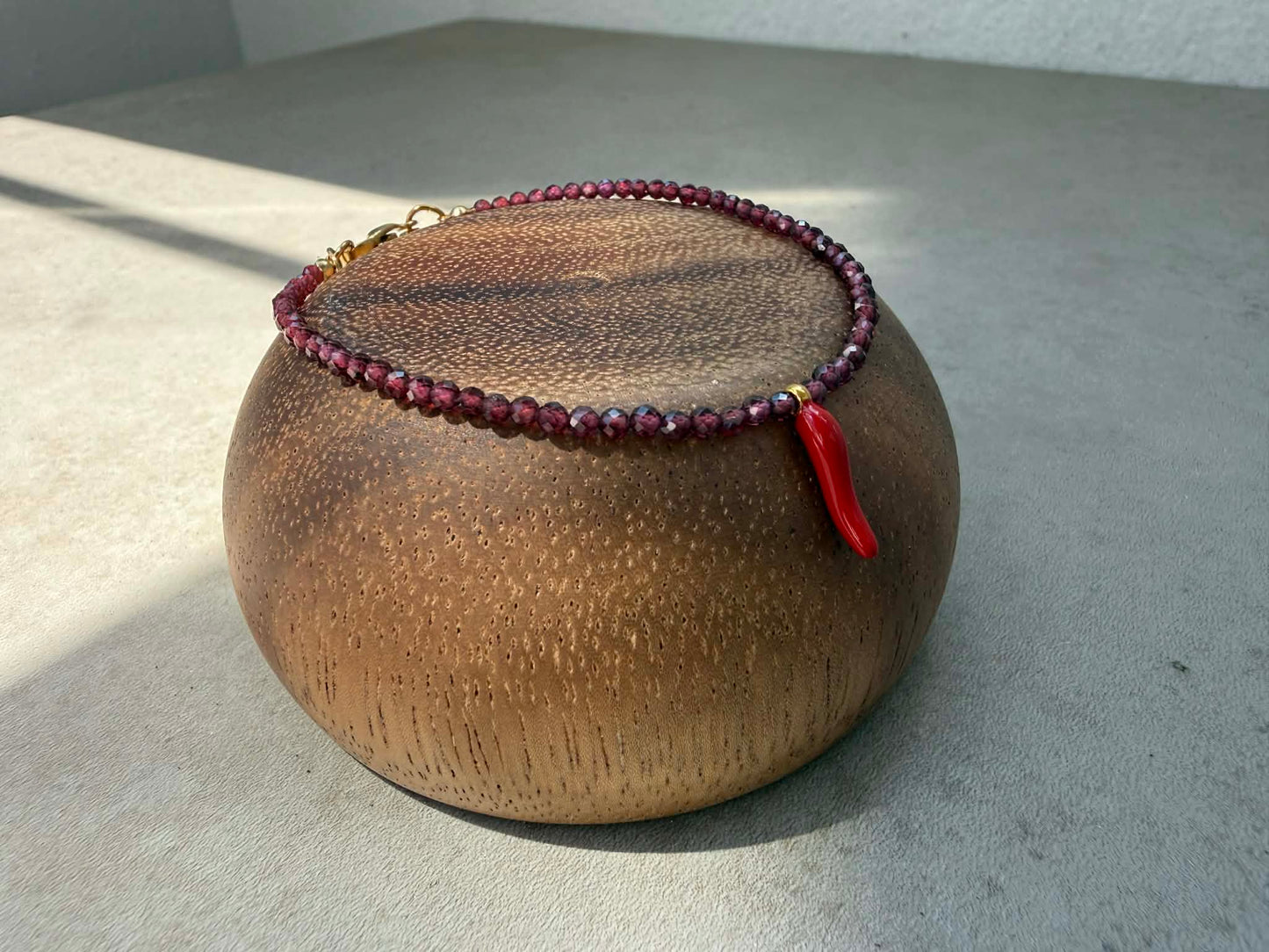 Taurus Bracelet, Garnet Bracelet, Chili Pepper Bracelet