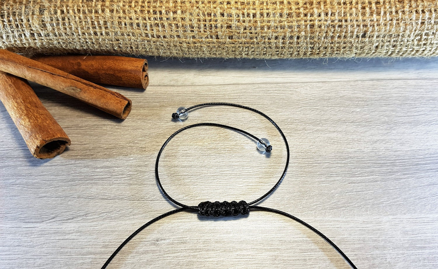 Gray Hematite Choker, Gemstone Choker, Choker Necklace, Boho Choker, Bohemian Choker, Single Bead Choker, Thin Black Choker, Gray Bead Choke