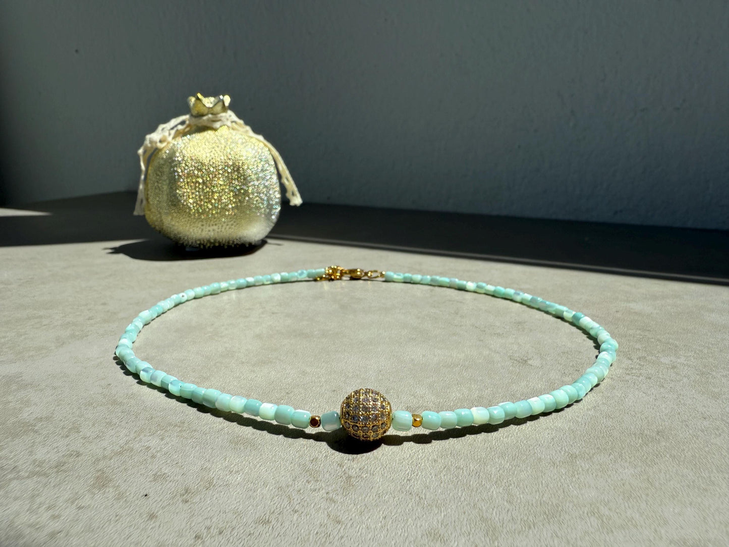 Shell Necklace, Natural Stone, Mothers Day, Elegant Necklace, Bride Necklace, Bridesmaids necklace, White Pearl Necklace, White Shell