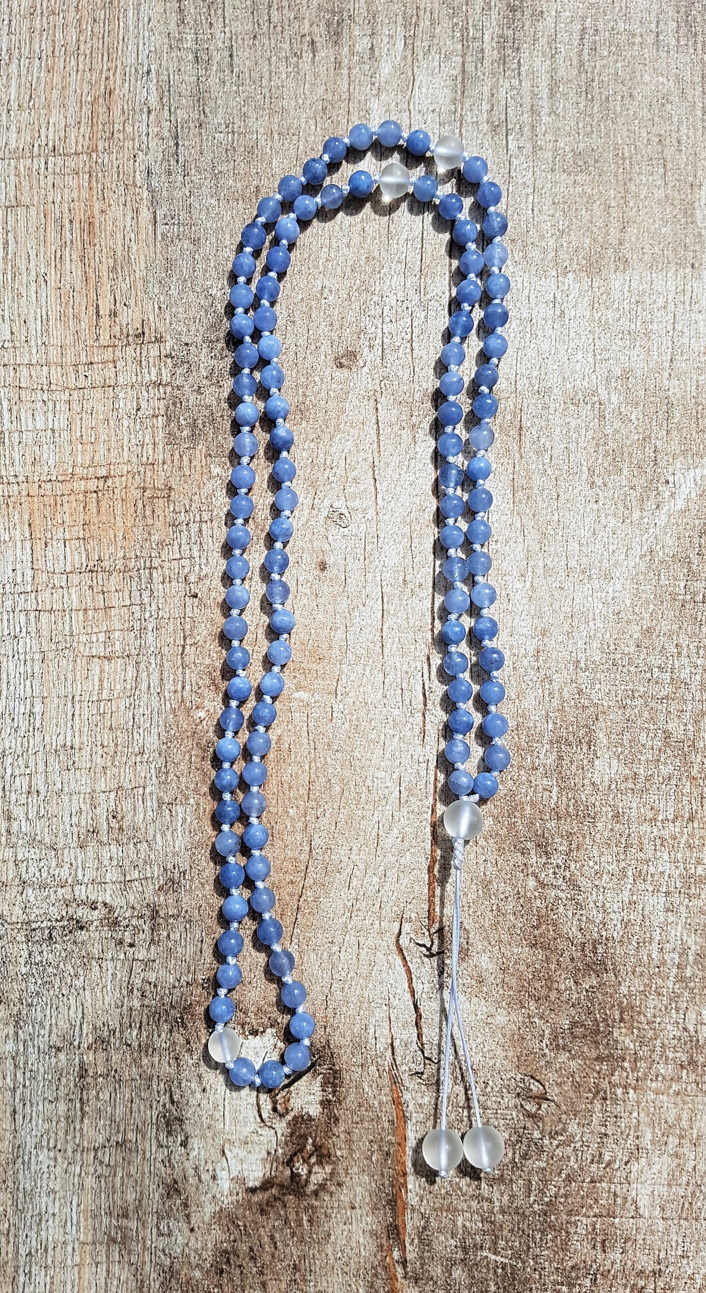 Aquamarine Mala, Mountain crystal, 108 Mala, 108 Mala Necklace, 108 Mala Bracelet, 108 Mens Mala, 108 Mala Beads, 108 Prayer Beads, 108 Wome