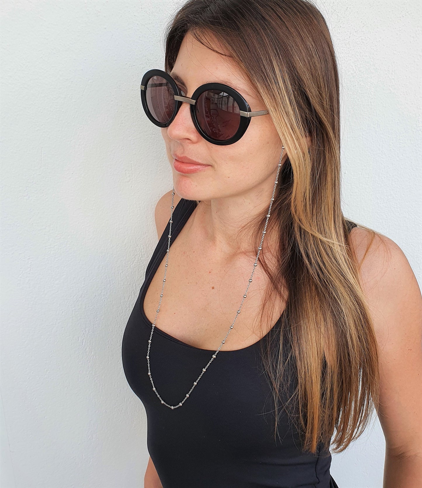 Silver Glasses Chain, Elegant Glass Chain, Sunglasses Chain, Silver Chain, Sunglasses Holder, Glasses Chain, Eyeglasses Chain, Silver
